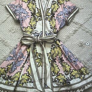 Alice + Olivia Lucy Mini Shirt Dress